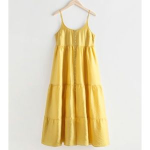 Beautiful OTHER STORIES long yellow dress, S